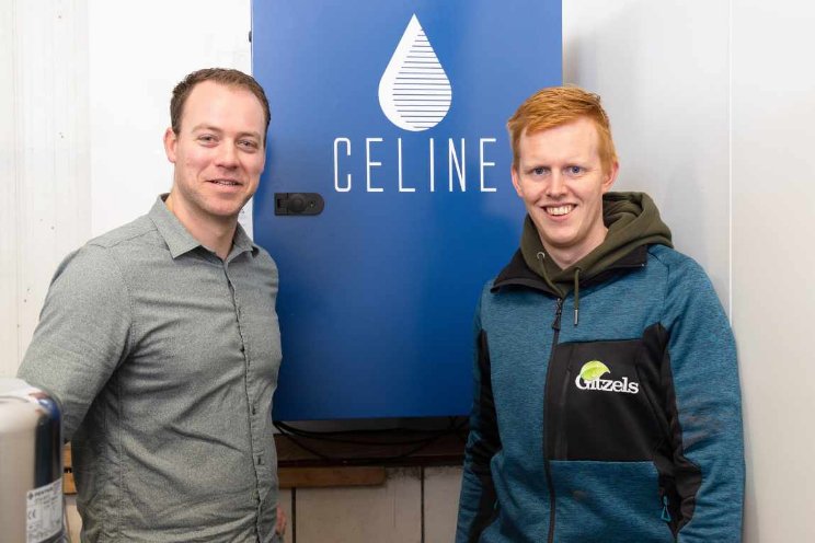 Eerste Celine meetsysteem bij Plantenkwekerij Gitzels