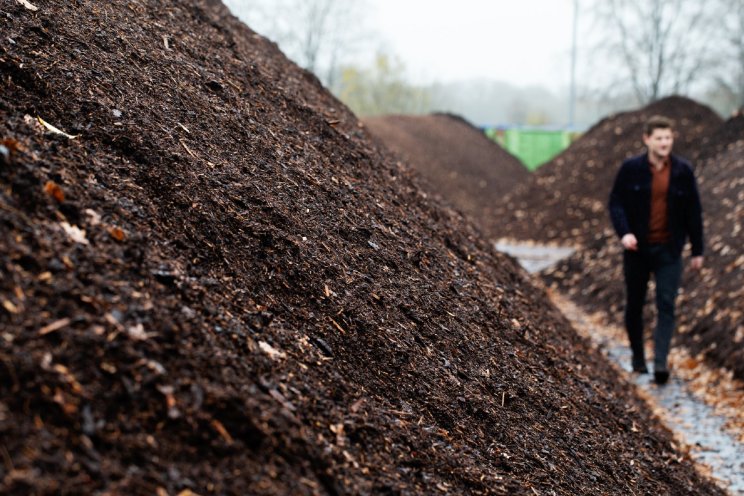 Antwoord op grotere vraag gecomposteerde schors 