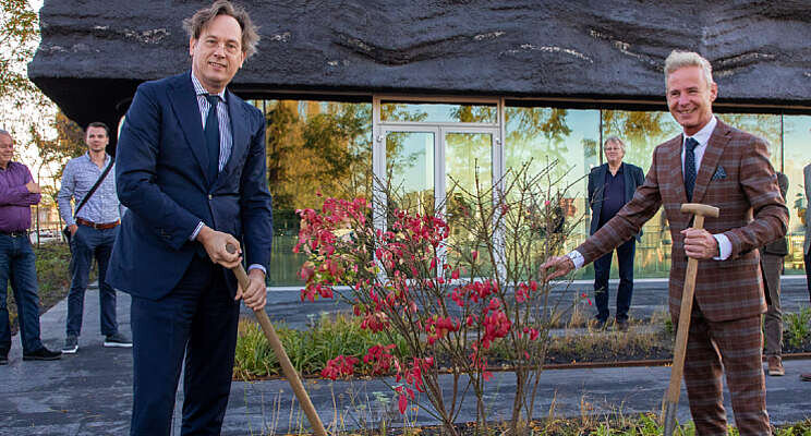 Tuin rond Food Forum op Floriade opgeleverd