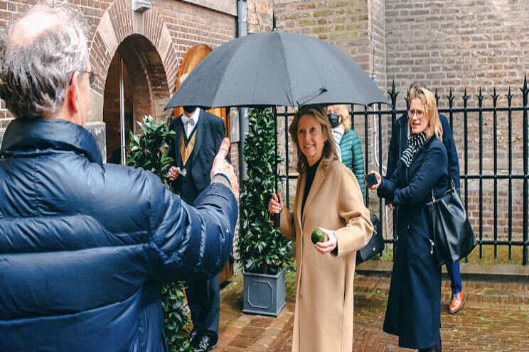 'Guerrilla-actie' Eosta op Binnenhof